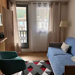 Sunny Centre Vue Mont Blanc Balcon 3 Personnes 샤모니