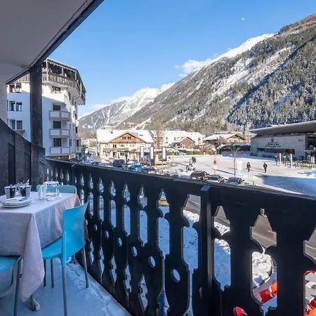 Apartamento Sunny Centre Vue Mont Blanc Balcon 3 Personnes Chamonix