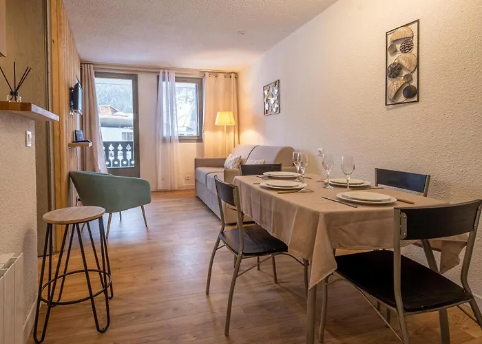 Apartamento Sunny Centre Vue Mont Blanc Balcon 3 Personnes *