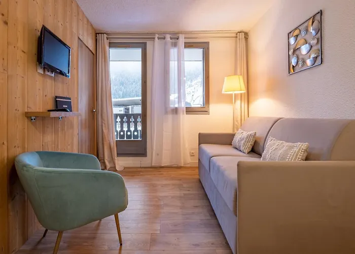 Sunny Centre Vue Mont Blanc Balcon 3 Personnes Apartamento *