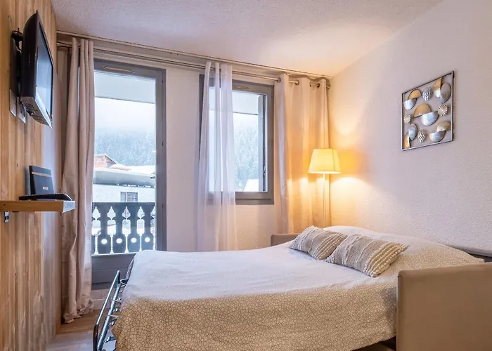 Sunny Centre Vue Mont Blanc Balcon 3 Personnes